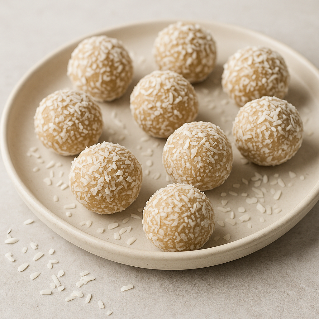 Coconut Collagen Protein Bites